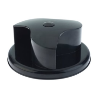 Wind Powered Rotary Van Roof Vent black