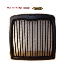 TX4 TAXI GRILLE BLACK with SILVER MESH & BADGE