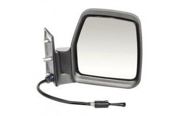 PEUGEOT EXPERT E7 DOOR/MIRROR RIGHT HAND  2006 ON CABLE ADJUST - COLOUR BLACK